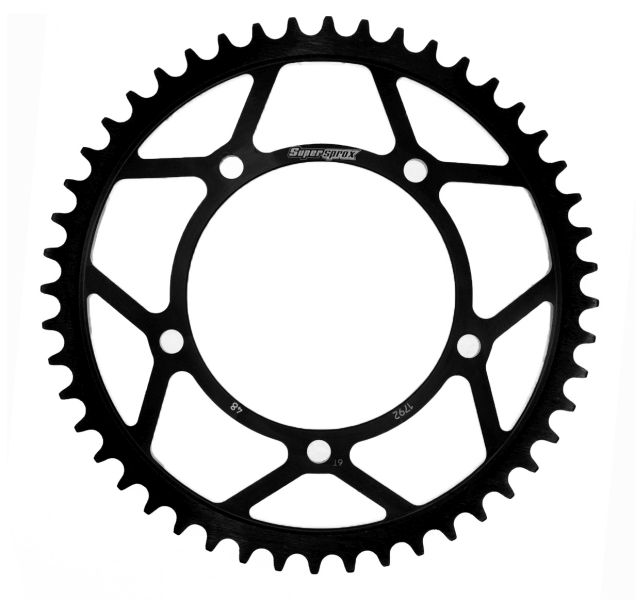 SUPERSPROX rear sprocket KAWASAKI KLV 1000 04-06, RIEJU RS-2 125 NAKED 05-06, SUZUKI GSR 750, 600A (ABS), 750A, 600, 750ZA 06-16, GSX-R 600, 750 00-10, GSX-S 750 15-16, TRIUMPH AMERICA 800 03-04, BONNEVILLE 865SE, 865, 865 T100, 800, 800 T100 02-15, DAYTO